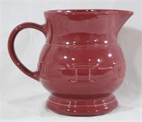 Longaberger Pottery Paprika Large Pitcher