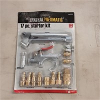 Central pneumatic 17 piece starter kit
