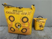 2 ARCHERY TARGET BAGS