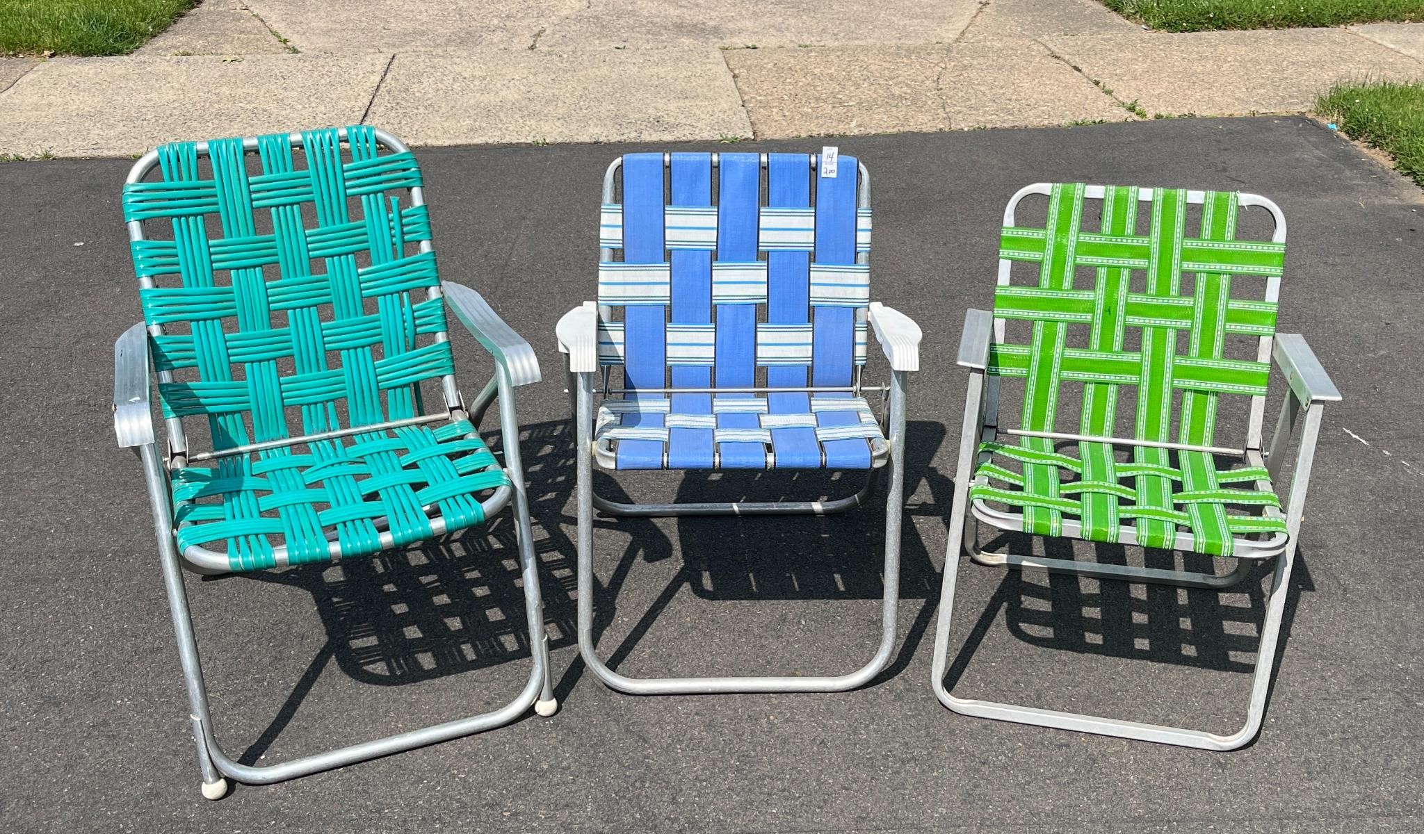 Lawn Chairs - No Shipping