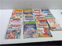(22) Cracked Magazines  1980's  1990's
