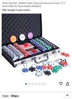 Poker Chip Set Poker Chips with Aluminum Case