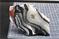 Zebra Jasper, India, Cut, 1 Lb 11.2 Oz