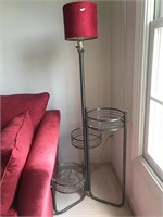 Floor Lamp w/3 Tier Stand