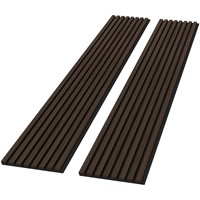 Acoustic Wood Wall Panels  2 Pack 94.49 x 12.6