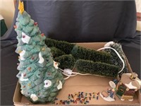 Department 56 Village Tree Missing Light