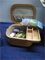 FILLLED SEWING BOX