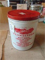 Plantation Candies Metal Can