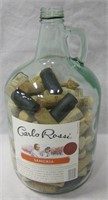 Large Wine Bottle Filled With Corks