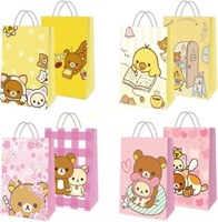 16 Pcs Rilakkuma Gift Bag  4 Styles  8 Patterns