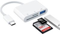 3-in-1 USB C Card Reader Adapter