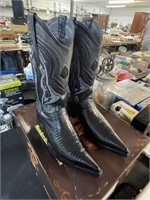 Los Altos cowboy boots lizard size 13