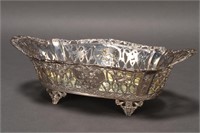 Good Late 19th Century French Silver Basket,