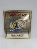 Budweiser Mirror Navy
