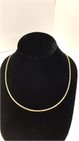 14k necklace 24 inches