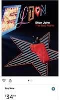 Elton John The Red Piano 2 DVD and 2 CD Deluxe