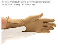 Isotoner Therapeutic Glove, Closed Finger