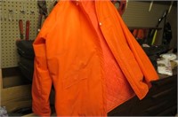 Cedar Key Orange Quilt Lined Jacket 2xlarge