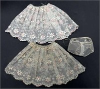 Vintage Original Barbie Floral Petticoats #921