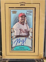 Autographed Certified Marlon Bird Baseball Card