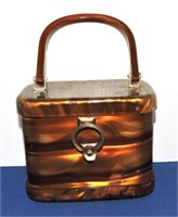 Stylecraft bakelite style purse