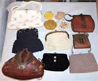 Lot of 12 purses