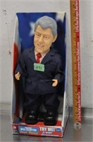 Animated Bill Clinton novelty, not tested