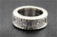 Judith Ripka Faux Diamond Ring