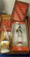 Snowman night light and more