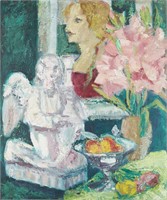 Elizabeth Grant Angel Still Life Painting
