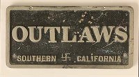 Vintage Outlaws Club Plaque