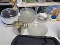 all kitchenware ,pans & ironboard