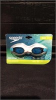 Speedo Kids' Scuba Giggles Goggles - White/cobalt