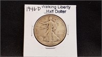 1946D Walking Liberty Half Dollar