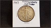 1947 Walking Liberty Half Dollar