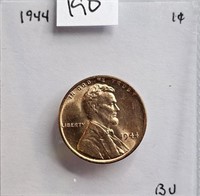 1944 BU Lincoln Wheat Cent