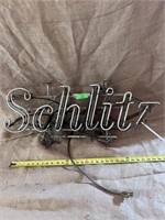 32"x10" Schlitz Neon Sign, damaged, needs repair,