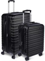 Amazon Hardside Luggage 2 Pc Set (20", 28") BLACK