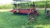 Case pull type windrower