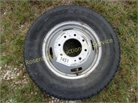 Tire w/Wheel  LT 235/80R17
