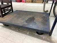 Metal Heavy Duty Cart  approx 42 x 30 inches