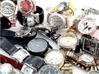 Lot de 25 montres variées, tel quel