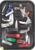 (20) Assorted Knives, Multi-tool Knives