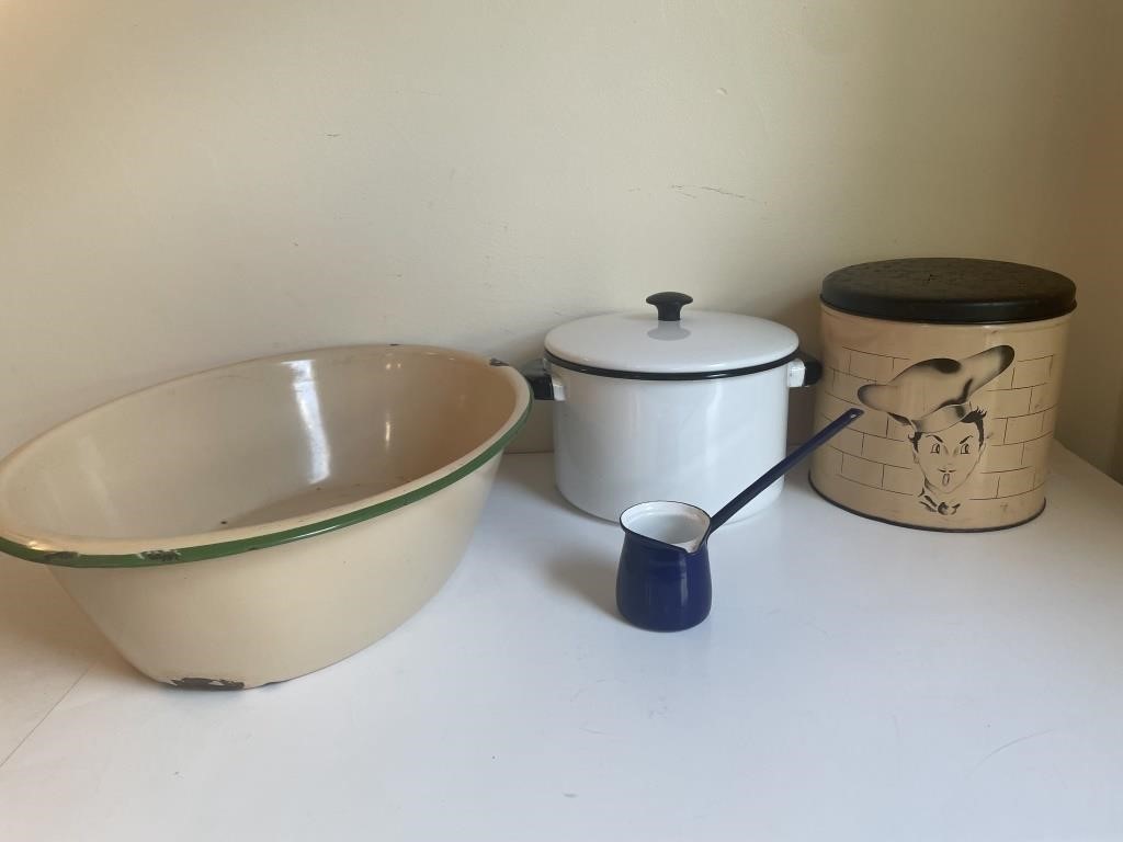 Enamel Pots and More
