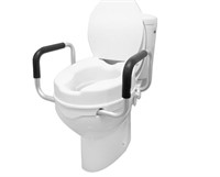 Pepe - Toilet Seat Riser with Handles (4")