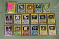 Pokémon Base Unlimited complete set, 102/102 cards