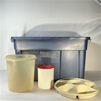 Tupperware Lids and Containers