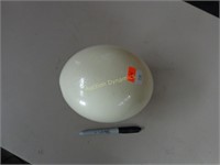 Ostrich Egg on Wooden Stand