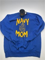 Navy Mom Sweater & Plastic Navy Aviator Mug