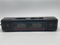 Portable AM/FM Stereo & Dual Cassette